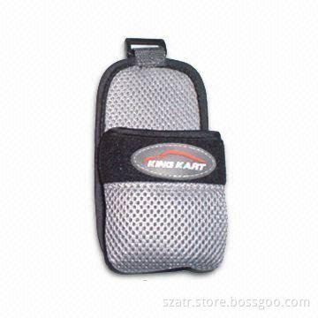 Mobile Phone Holder with Soft Material, Available in Various Design